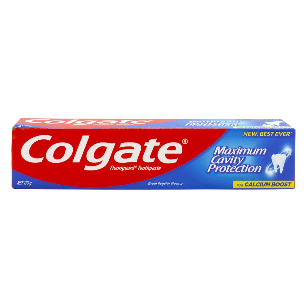 Colgate 175G Toothpaste Maximum Cavity Protection Great Regular Flavour