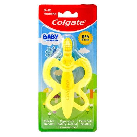 Colgate Pk1 Baby Toothbrush Flexible Handles Extra Soft Bristles