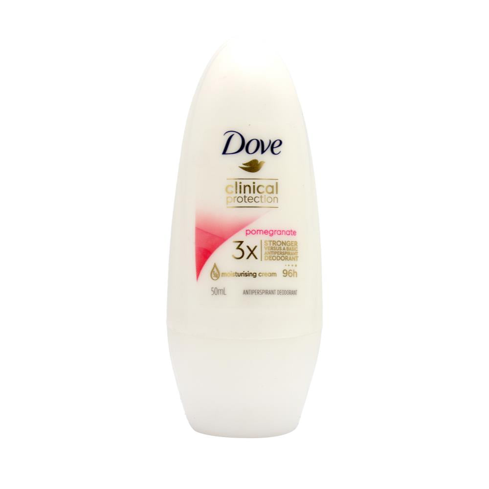 Dove 50Ml Clinical Protection Antiperspirant Deodorant Pomegranate