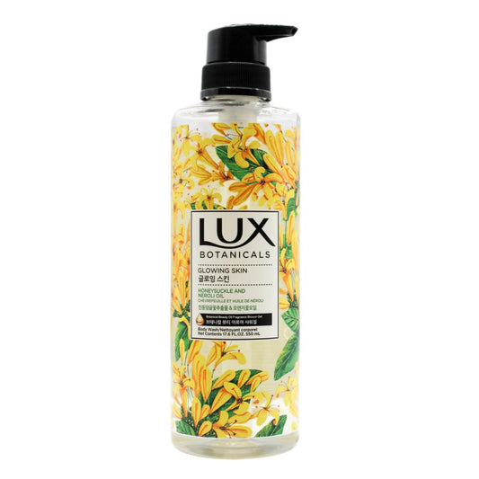 Lux 550Ml Botanicals Body Wash Glowing Skin Honeysuckle And Neroli Oil