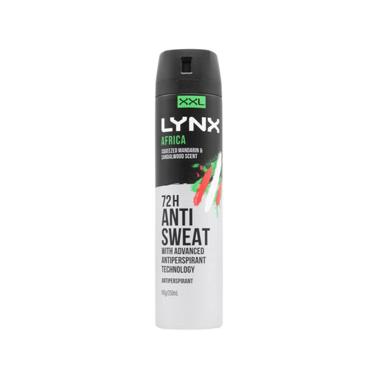 Lynx 145G Antiperspirant Africa Squeezed Mandarin & Sandalwood Scent