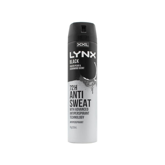 Lynx 145G Antiperspirant Black Frozen Pear & Cedarwood Scent