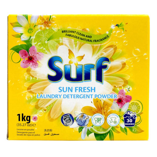 Surf 1Kg Laundry Detergent Powder Sun Fresh