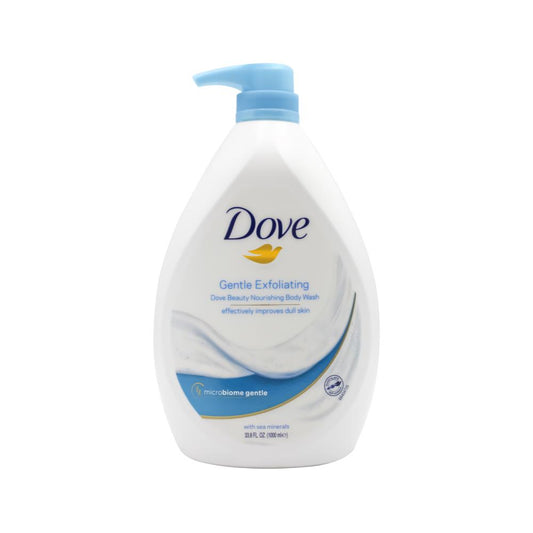 Dove 1000Ml Body Wash Gentle Exfoliating With Sea Minerals