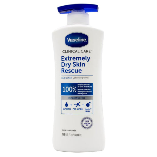 Vaseline 400Ml Body Lotion Extremely Dry Skin Rescue