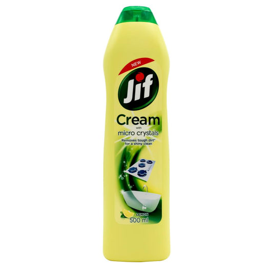 Jif 500Ml Cream With Micro Crystals Lemon