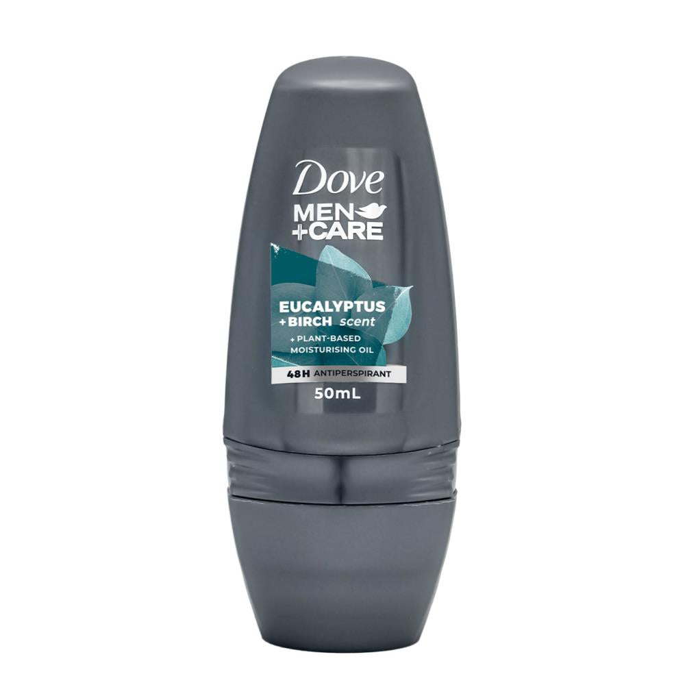 Dove Men 50Ml Roll On Antiperspirant Eucalyptus & Birch Scent