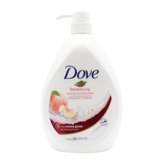 Dove 1000Ml Body Wash White Peach And White Tea Rebalancing