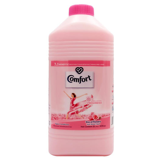 Comfort 2L Fabric Conditioner Kiss Of Flowers With Rose Fresh