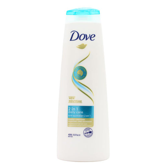 Dove 400Ml Shampoo + Conditioner 2 In 1 Daily Care