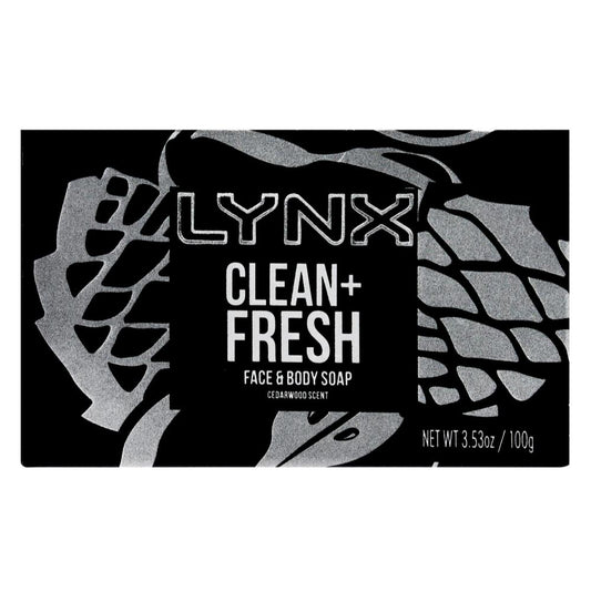 Lynx 100G Face And Body Wash Clean + Fresh