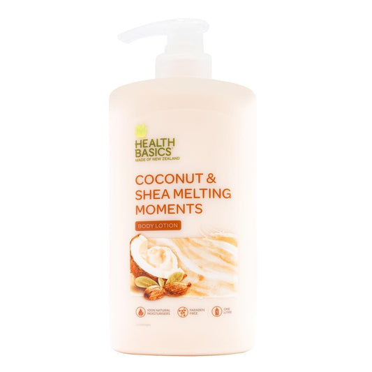 Health Basics 1L Body Lotion Coconut & Shea Melting Moments