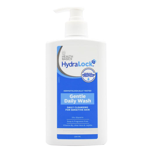 Health Basics 500Ml Hydra Lock Gentle Daily Wash For Sensitive Skin