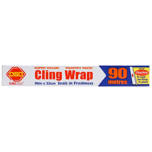 Oso 90M Cling Wrap Super Value 90M X 33Cm