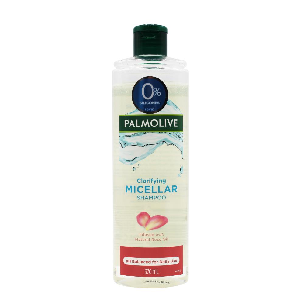 Palmolive 370Ml Shampoo Micellar Clarifying With Natural Rose Oil