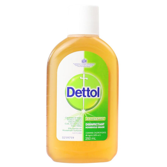 Dettol 250Ml Antiseptic Disinfectant Household Grade