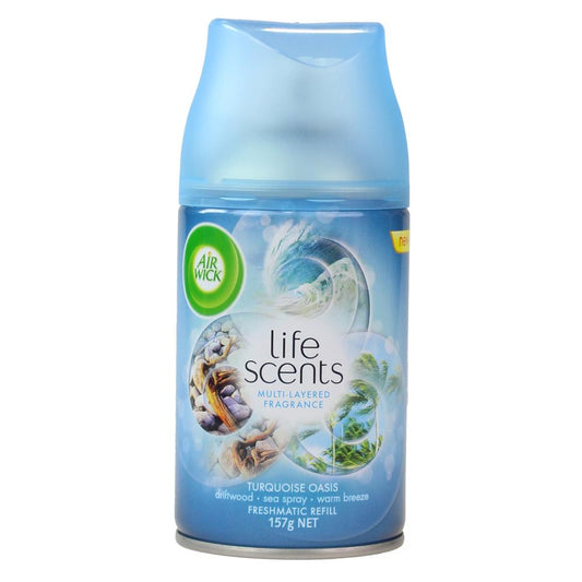 Airwick 157G Life Scents Freshmatic Refill Turquoise Oasis