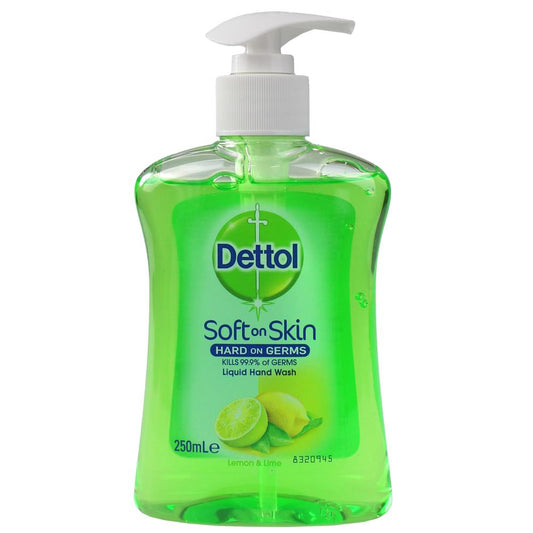 Dettol 250Ml Soft On Skin Liquid Hand Wash Lemon & Lime