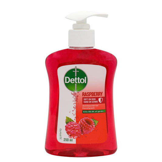 Dettol 250Ml Soft On Skin Liquid Hand Wash Raspberry