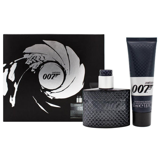 James Bond 007 Pk2 30Ml Eau De Toilette Spray & 50Ml Shower Gel