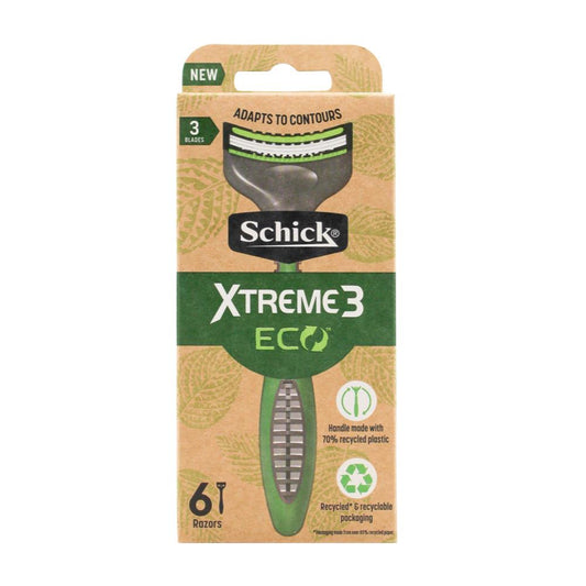 Schick Pk6 Xtreme 3 Eco Razors 3 Blades