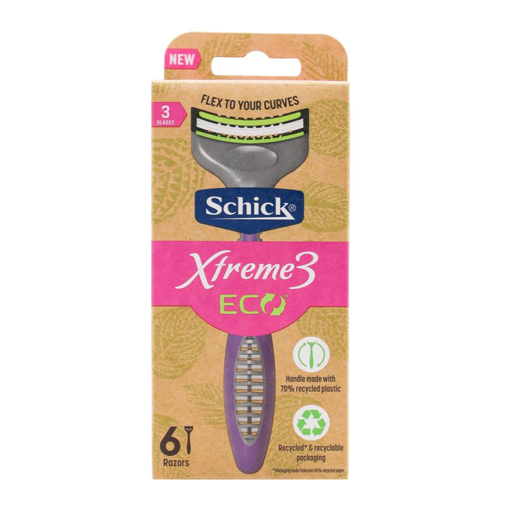 Schick Pk6 Xtreme 3 Eco Razor 3 Blades