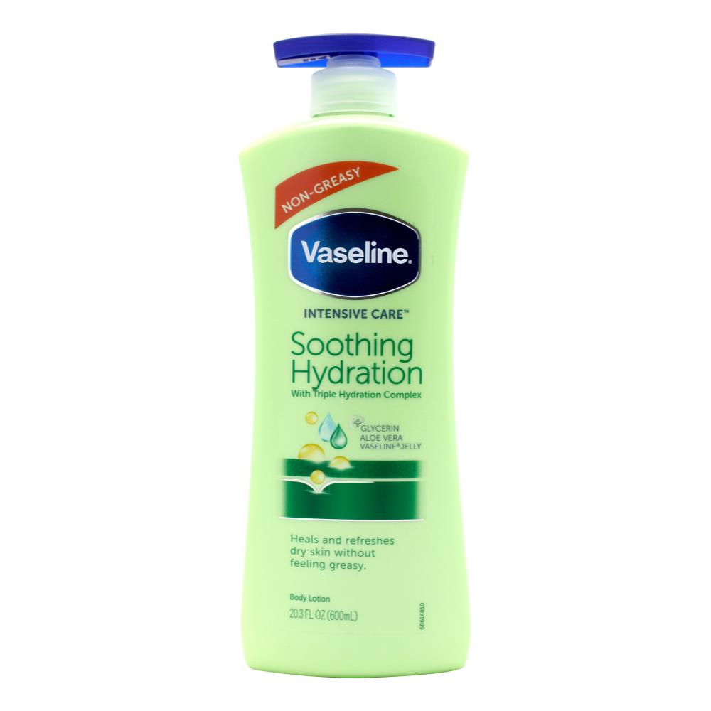 Vaseline 600Ml Body Lotion Soothing Hydration