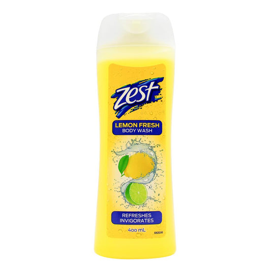 Zest 400Ml Body Wash Lemon Fresh