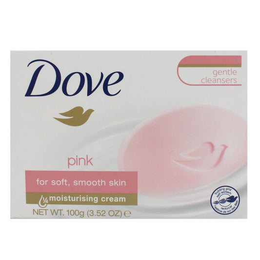 Dove 100G Beauty Cream Soap Bar Pink Moisturising Milk