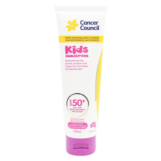 Cancer Council 110Ml Kids Sunscreen 50+