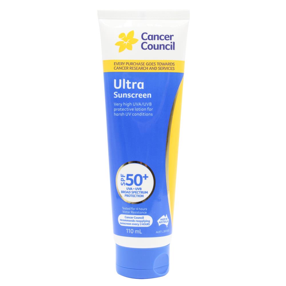 Cancer Council 110Ml Sunscreen Ultra Spf 50