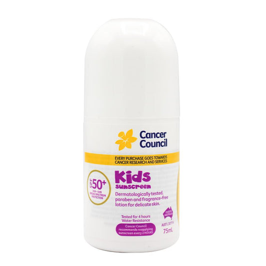 Cancer Council 75Ml Kids Sunscreen Spf 50+