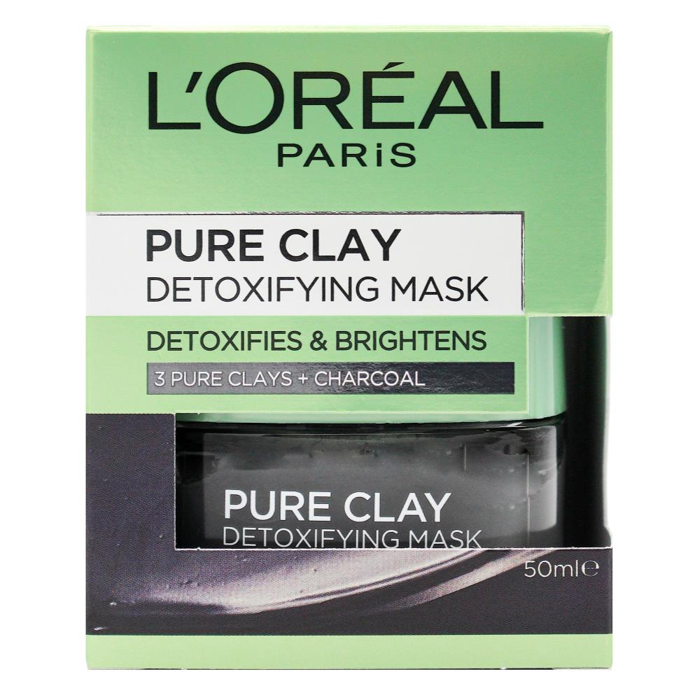 Loreal Paris 50Ml Pure Clay Detoxifying Mask