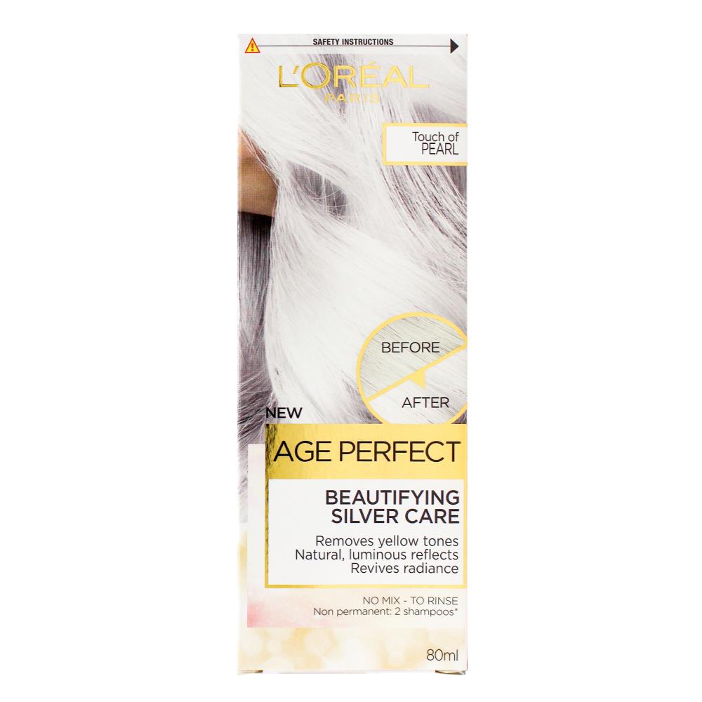 Loreal 80Ml Age Perfect Hair Colour Touch Of Pearl