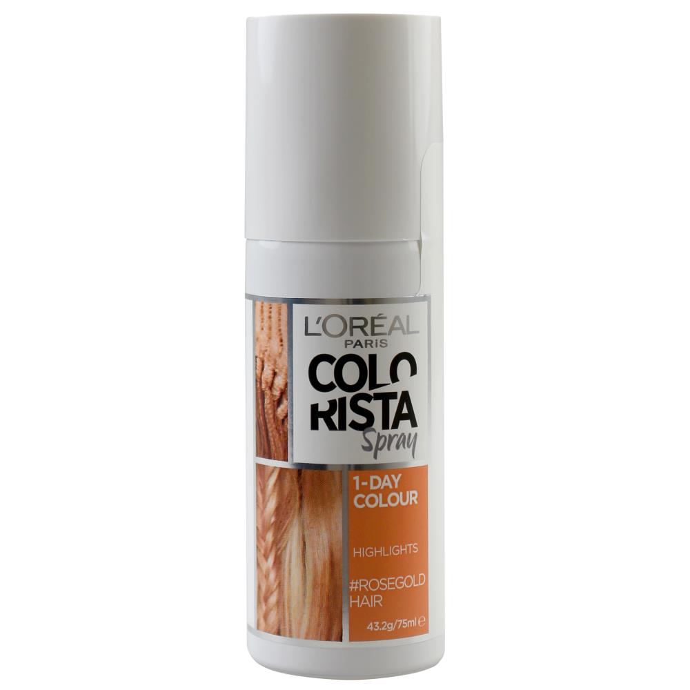 Loreal 43.2G Colorista Spray Hair Colour 1 Day # Rosegold Hair